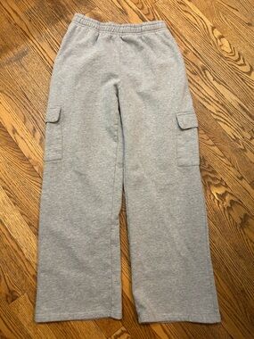 Brandy Melville Grey Cargo Lounge Pants